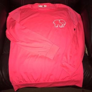 Ivory Ella neon coral long sleeved t-shirt NWOT